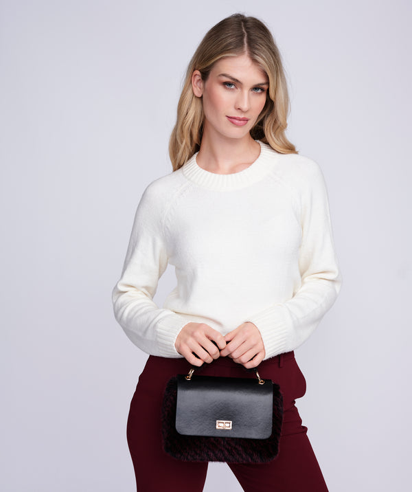 Donatella - Bolsa Crossbody em Pele Sintética