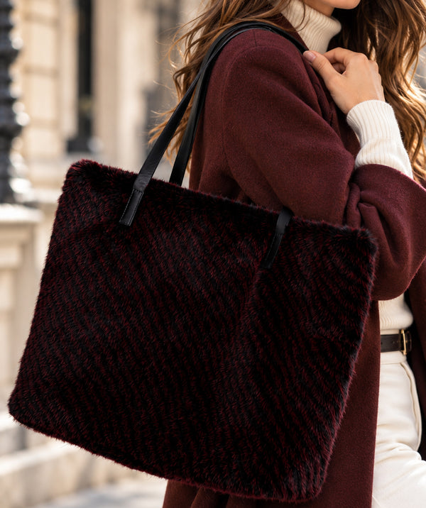 Donatella - Faux Fur Tote Bag