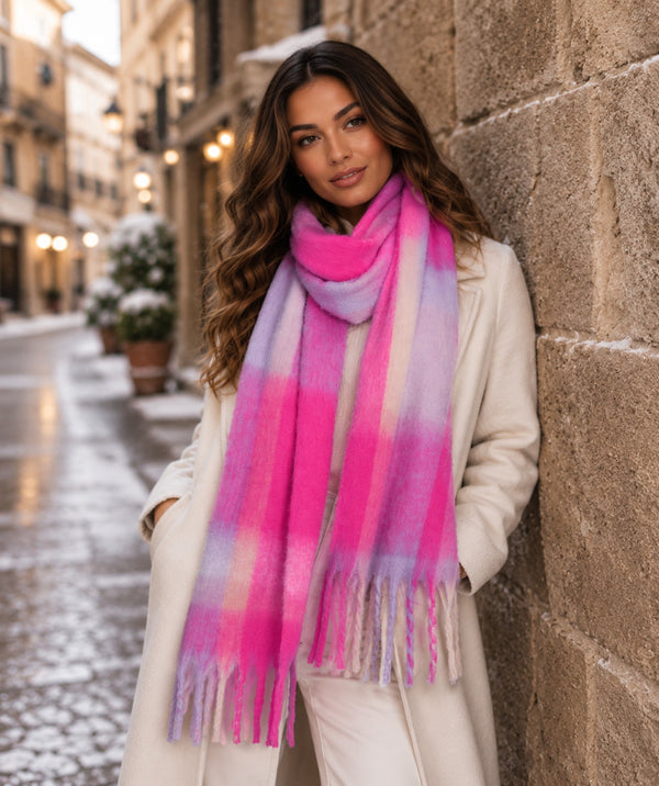 Elaine - Sciarpa coperta oversize