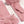 Elodie - Blush rose en daim gant avec brouillard en fausse fourrure