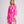 Estrella - Hot Pink Starfish Print Beach Kaftan