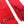 Evie - Red Lined Faux Fur Gloves