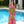 Fiesta - Vestido maxi de estampado tropical Fucsia con correas ajustables
