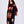 Black & Red Checked Scarf - Accessories, Black/Red, Freya, Scarf, Winter Accessories