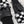 Gemma - Black Faux Leather Fingerless Gloves