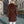 Gianella - Rich Brown Plush Faux Fur Longline Coat