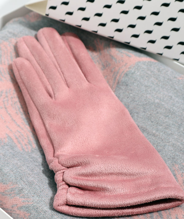 Laura - Gants classiques en faux suède