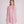 Hallie - Blush Pink Shimmer Occasion Scarf with Feather Fringes