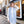 Hallie - Baby Blue Shimmer Occasion Scarf with Feather Fringes