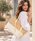 Hampton - Straw Beach Basket