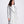 Hepburn - Silver Grey Longline Faux Fur Coat