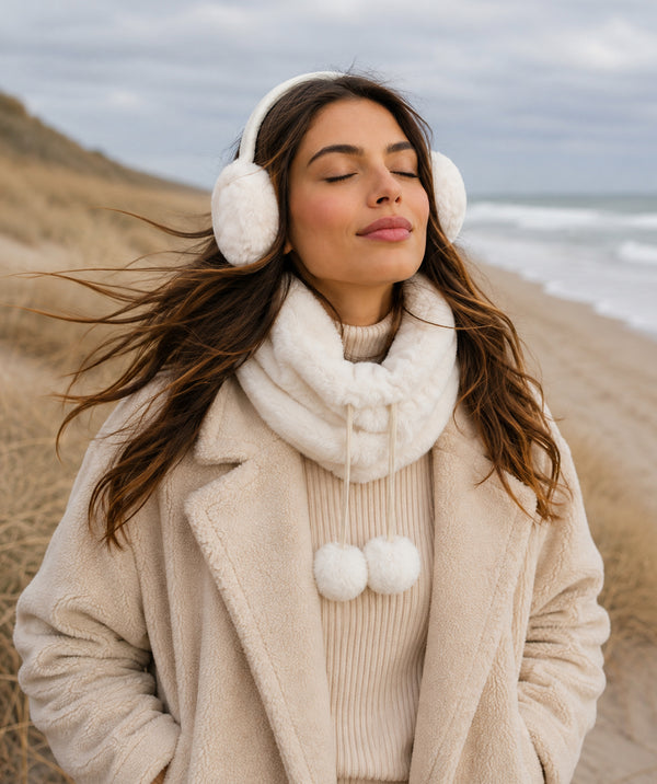 Hepburn - Cache-oreilles en fausse fourrure