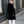 Hepburn - Black Longline Faux Fur Coat