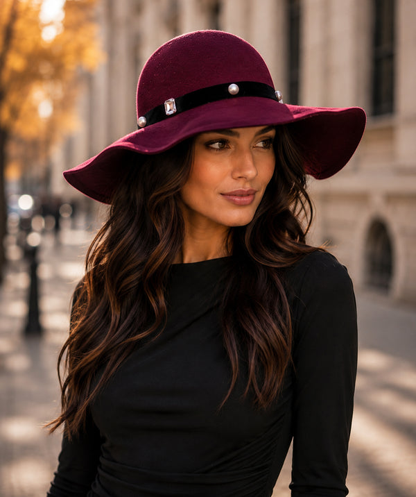 Ivanka - Chapeau d'hiver à large bord