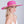 Hot Pink Straw Floppy Hat with UPF50 Protection