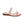 Blush Embellished Wedge Sandal with Open Toe and Padded Insole