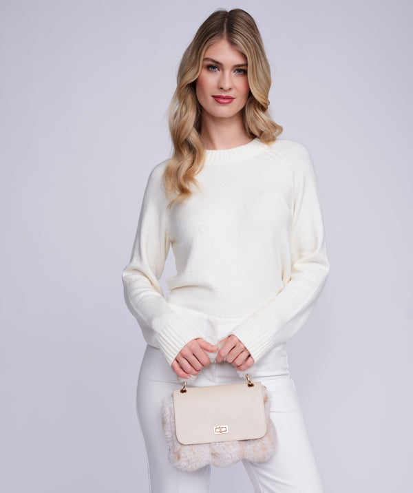 Keeva - Faux Fur Crossbody Bag