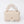 Honeycomb Faux Fur Bag with Twin Top Handles