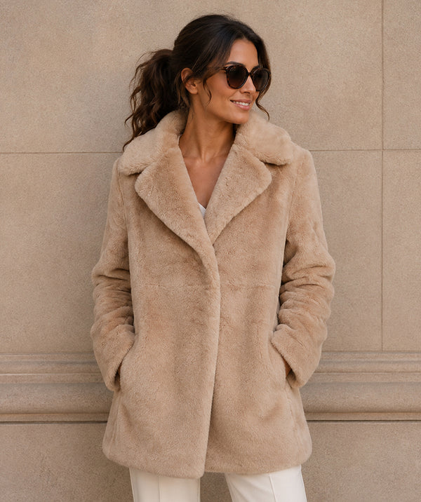 Kennedy - Shortline Faux Fur Coat