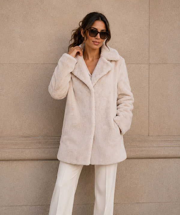 Kennedy - Shortline Faux Fur Coat