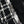 Kizzie - Gants en tweed monochrome noir/blanc