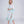 Kyana - Pale Turquoise Sheer Maxi Coverup with Tassel Trim