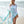 Kyana - Pale Turquoise Sheer Maxi Coverup with Tassel Trim