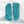 Laura - Teal Faux Suede Gloves with Ruched Cuffs