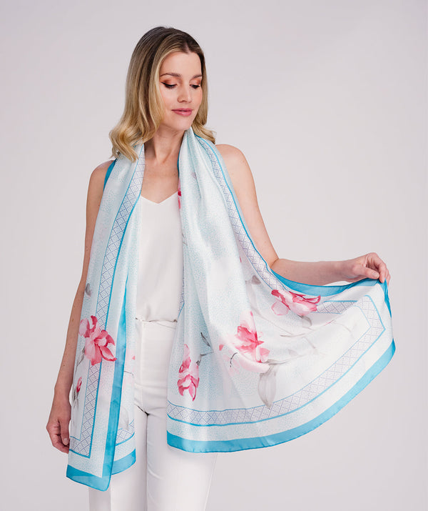 Libbie Schal – Blau