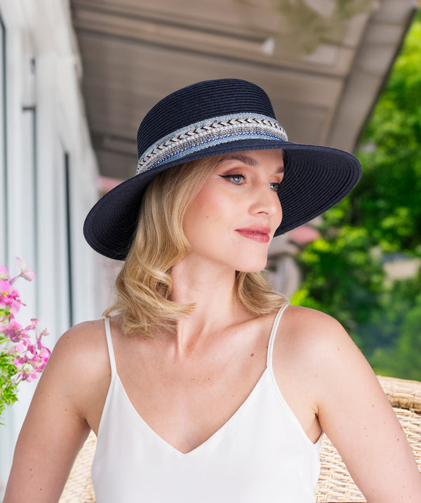 Lopez - Woven Straw Wide Brim Sun Hat