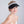 Lorena - Black Visor with Diamante Embellished Band