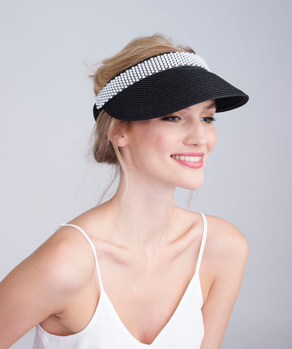 Lorena - Diamante Embellished Visor