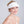 Visor orné de diamante blanc avec bandeau élastique