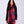 Reversible Animal Print Scarf - Black-Red - Accessories, Black/Red, Lorna, Scarf, Winter Accessories
