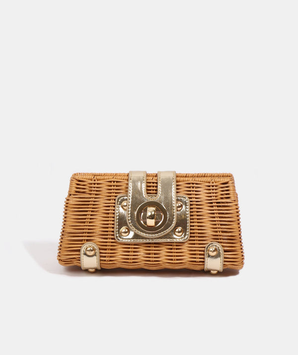 Lulu Clutch-Tasche – Gold