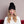 Maeve - Black Beanie Hat met faux bontpom pom en verfraaiing