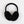 Black Eco Faux Fur Ear Muffs with Elasticated Headband