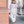 Marilyn - Softly Marled Silver Grey 3/4 Length Faux Fur Coat