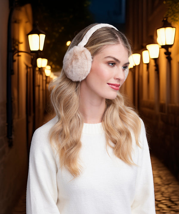 Marilyn - Honey Ombre Faux Fur Muff