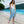 Marina - Blue Full Size Wave Printed Sarong