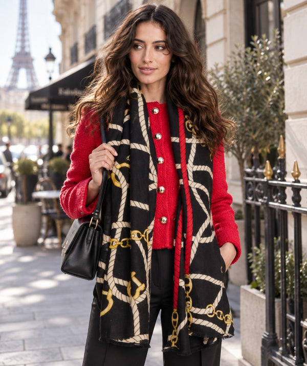 Marleen - Cashmere Feel Printed Scarf