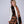 Megan - Wrap de diseñador floral negro/bronceado