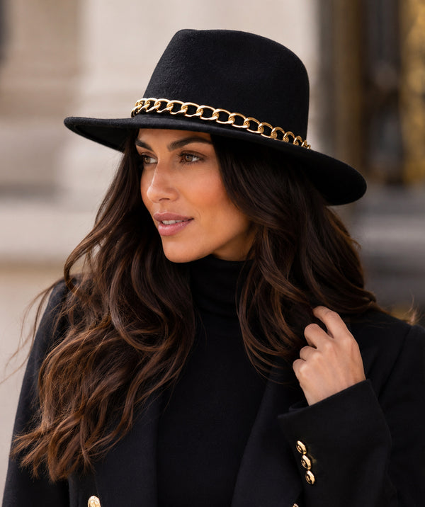 Melissa - Chapeau Fedora en Laine