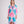 Miami - Turquoise Pink Diamond Beach Kaftan