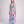 Miami - Turquoise Pink Diamond Halter Neck Maxi Dress