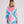 Miami - Turquoise Pink Diamond Beach Tunic