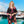 Milani - Black Embellished Floral Print Kaftan