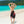 Milani - Black Beach Sarong with Pink Floral Print