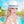 Milo - White and Blue Striped Trilby Hat