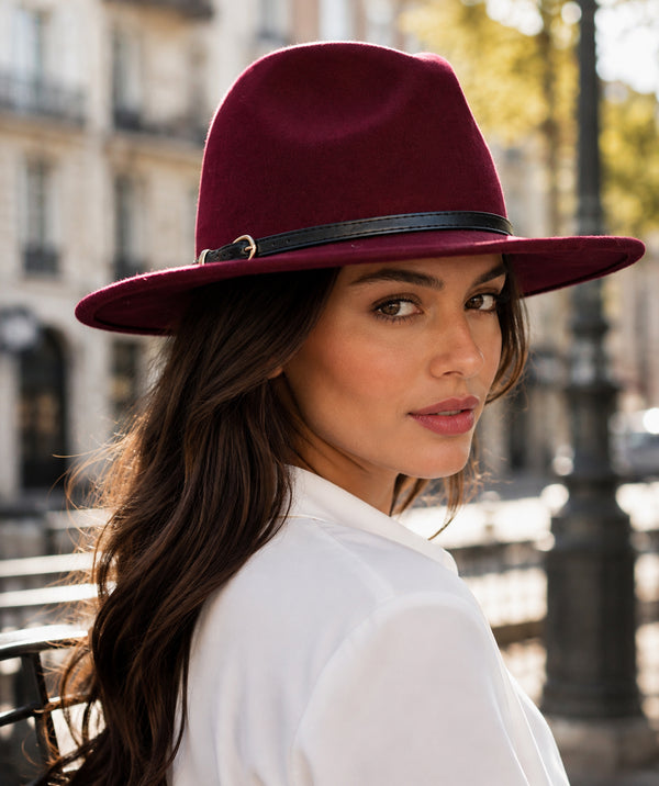 Miriam - Chapeau Fedora en Laine